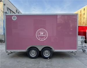 Kiosque alimentaire homologué CE, restauration commerciale, remorque alimentaire mobile multifonctionnelle avec équipement de restauration, norme américaine - Product Image 4