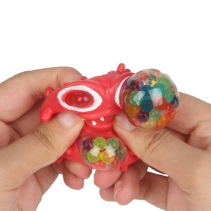 Mini Super Soft TPR Virus Bead Stress Ball Portable Squeeze Toy for All Ages Creative Gift for <b>Fun</b> Relaxation - Product Image 2