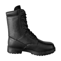 Bottes tactiques antidérapantes en cuir véritable, embout renforcé, résistantes à l'usure, avec soutien de la voûte plantaire, à lacets, pointures 38-48