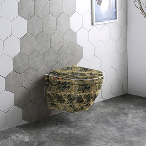 Inodoro de Cerámica de Una Pieza Suspendido en la Pared, Sanitario WC, Taza de Inodoro para Baño, Venta Caliente - Product Image 5