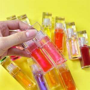 Etiqueta privada Aceite <span class=keywords><strong>de</strong></span> labios nutritivo brillante Hidratante Exfoliante Azúcar Brillo <span class=keywords><strong>de</strong></span> labios bálsamo labial vegano que cambia <span class=keywords><strong>de</strong></span> color - Product Image 1