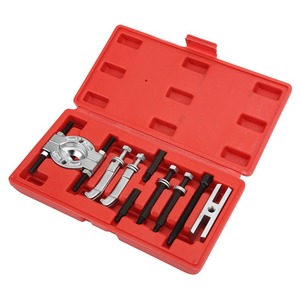 Kit d'outils de réparation automobile efficace de 9 pièces, séparateur de roulements métalliques, jeu de tire-roulements pour le démontage et le séchage des roulements de véhicule - Product Image 5
