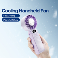 Ventilateur portable mini USB rechargeable pliable AntarcChill en promotion pour usage extérieur – Ventilateur turbo mini