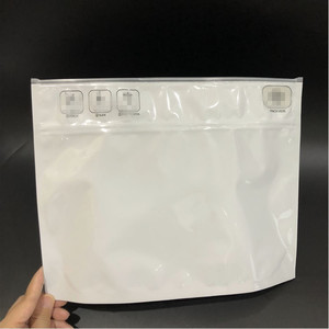 Custom opaco pizzico n scivolo bambino pianura resistente biodegradabili mylar di uscita sacchetti di tenuta sacchetto di plastica medica - Product Image 3