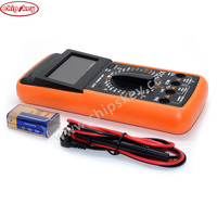 # Multímetro Digital DT9205A con Pantalla LCD, Amperímetro, Voltímetro, Ohmímetro, Capacímetro, con Cable