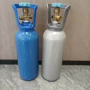 Bouteille de gaz en acier sans soudure WQ 8L 10L 40L pour l'oxygène, le CO2, l'argon, utilisable dans les machines à soda et à bière - Product Image 4