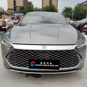 سيارة كهربائية صينية منخفضة السعر مستعملة من BYD سيارة مستعملة BYD Qin Plus HPEV هجينة EV 2021 DM-i 55 كم إصدار رئيسي QIN Plus