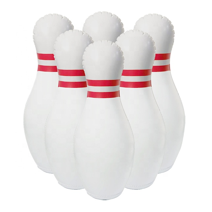 Hot Populaire Buitensporten Kids Opblaasbaar Speelgoed Bowlingset Voor Evenement Party Bowlingbaan Opblaasbare Bowlingbal