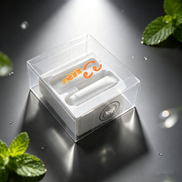 Boîte d'emballage en plastique transparente OEM personnalisée, boîte à deux extrémités pliables, idéale pour les cadeaux, les articles de usage quotidien, les cosmétiques et l'emballage alimentaire pour la vente au détail