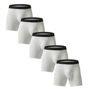 กางเกงในบ็อกเซอร์ชายไซส์ใหญ่พิเศษ ระบายอากาศได้ดี ผ้าฝ้ายซับเหงื่อ ป้องกันแบคทีเรีย ไม่รัดเอว - Product Image 4