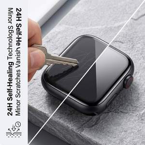 ฟิล์ม TPU ป้องกันหน้าปัดนาฬิกาแบบกำหนดเอง พร้อมอุปกรณ์ช่วยติดตั้ง สำหรับ Apple IWatch Series 12 11 SE4 ป้องกันการแตก ขนาด 46 มม. 42 มม. 44 มม. 40 มม. - Product Image 3