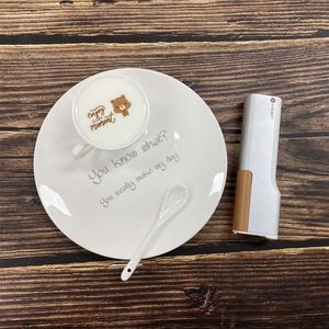 ปากกาพิมพ์อิงค์เจ็ทแบบพกพาสำหรับอาหาร ใช้หมึกกินได้ สำหรับพิมพ์บนเค้ก กาแฟ ค็อกเทล - Product Image 6