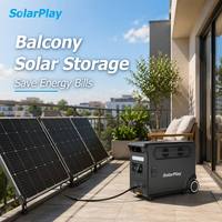 Station d'alimentation portable Solarplay 3600W, générateur solaire 3840Wh, entrepôt Allemagne, livraison en 1 à 3 jours, alimentation de secours à domicile