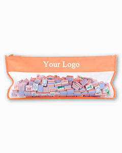 Acrylic Sang Trọng Mahjong Thiết Lập Tùy Chỉnh Singapore Malaysia Mỹ Mahjong Gạch Handmade Acrylic Mahjong Trò Chơi - Product Image 6