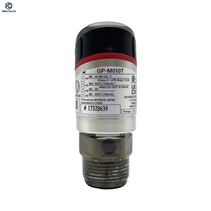 เซ็นเซอร์วัดความดันดิจิตอล Gp M010t พร้อมเซ็นเซอร์วัดอุณหภูมิในตัว แรงดันบวก 1MPa IP67 IO Link - Product Image 1