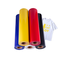 Rouleaux de vinyle PVC 12 pouces x 20 pieds pour transfert à chaud, autocollants HTV imprimables pour vêtements, vente en gros