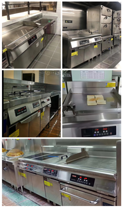 Plancha électrique commerciale avec four, chauffage <span class=keywords><strong>rapide</strong></span>, plaque chauffante plate, équipement de cuisine robuste <span class=keywords><strong>pour</strong></span> restaurant, hôtel - Product Image 6