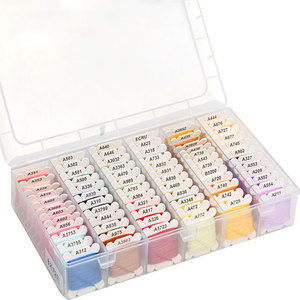 80 renkler 4 metre nakış ipliği 447 renkler pamuk nakış ipliği DIY el yapımı aksesuarları astarı nakış ipliği - Product Image 6