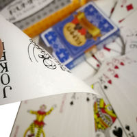 Jeu de cartes de poker personnalisé en PVC plastique de qualité supérieure, lisse, imperméable, pour jeux sexuels en couple