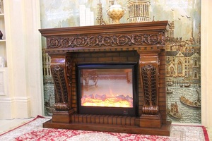 Meistverkaufter <span class=keywords><strong>Vintage</strong></span> Grand Chateau Elektrokamin mit Heizung - Product Image 4