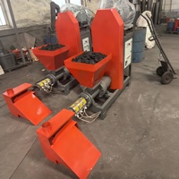 Machine professionnelle de fabrication de briquettes de biomasse écologiques et économes en énergie, 22 kW, pour la production de briquettes de charbon de bois