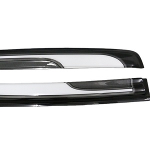 Pare-soleil de porte de luxe pour Hilux Vigo – Protection et décorations – Noir foncé/transparent - Product Image 6