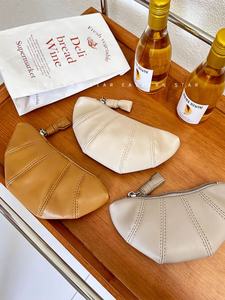 Nouvelle conception, sac à main en forme de croissant miniature personnalisé en usine, texture simple, sac à main tendance, porte-monnaie, sac pour femme - Product Image 5