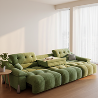 Das Neu Gestaltete Elektrische Sofa, Ein Konvertierbares Liegesofa-Möbelstück Multifunktionales Intelligentes Schlafsofa