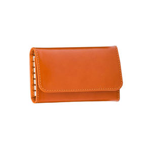 Cartera Compacta, Abierta, Corta y Elegante de Cuero Unisex con Llavero, Personalizable, de Alta Calidad, OEM, ODM, Venta al Por Mayor - Product Image 2