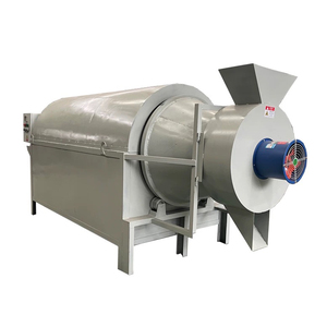 Excelente Secador Rotatorio Automático de Piñones con Calentamiento Eléctrico de 2t/h, Máquina de Secado de Almendras, Equipo Secador de Tambor para Cabezas de Camarón - Product Image 1