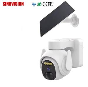Cámara de Seguridad PTZ Solar Wifi de 3MP Directo de Fábrica, Larga Duración de Batería 350 °   Rotación IP66 a prueba de agua con aplicación Tuya - Product Image 1