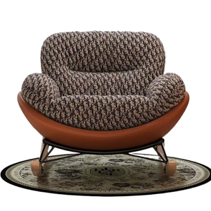 क्रीम शैली लिविंग रूम एकल सोफे कुर्सी घर आराम एकल रिक्लियर सोफा कुर्सी - Product Image 2