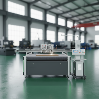 Nueva Llegada: Máquina de Corte Digital CNC para Adhesivos de Uñas de Manicura Francesa, con Caja Corrugada y Cortador en V