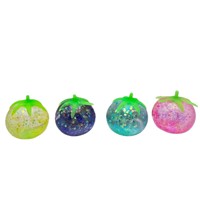Nuevos Juguetes Antiestrés de Goma Termoplástica con Forma de Frutas, Fresa, Tomate y Huevo, Creativos para Apretar y Jalar
