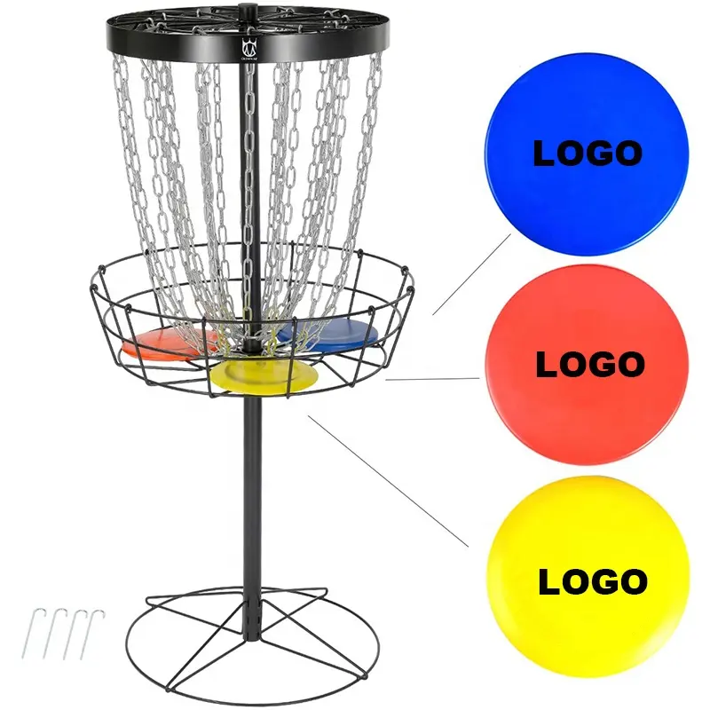 Heiß verkaufender Outdoor-Sportspiel profi Gumei Disc Golf korb