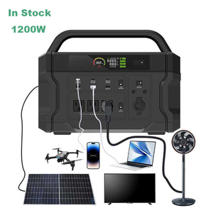 Outdoor 110v 220v 300w 600w 1000W 1200w 2400w Lithium Battery Solar <b>Generator</b> Camping <b>Power</b> Banks Portable <b>Power</b> Station BP601/B - Product Image 1