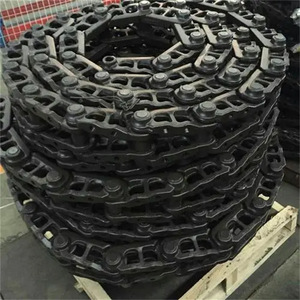 Cadena de acero para excavadora pequeña, paso 72, lista para enviar, reemplaza directamente la cadena de goma, varios accesorios para excavadora compatibles - Product Image 2