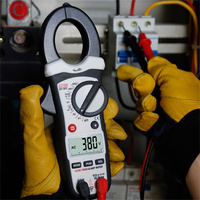 Digital Power Meter DT9810 Portable AC/DC Ammeter Voltmeter with Intelligent Power Measurement CAT II 600V Safety Rated