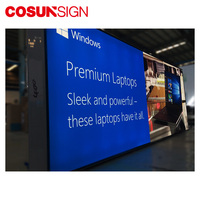 Cadre d'affiche en aluminium de boîte à lumière de la publicité de l'intense luminosité LED d'usine en gros pour des affichages de textile et de tissu