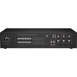 Amplificador de Audio WiFi Bluetooth Compatible con Airplay DLNA <span class=keywords><strong>QPlay</strong></span>, 5 Zonas, Reproductor USB, Puerto RJ45, Amplificador de Fondo PA Comercial - Product Image 3