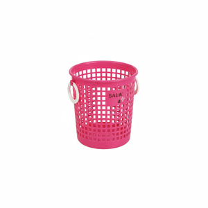 Cesto anello rotondo Inomata in rosso borse e cestini per biancheria durevoli - Product Image 1