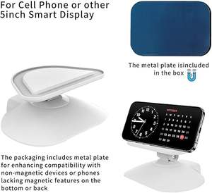 Altavoz con Pantalla WiFi Inteligente de Tercera Generación con Asistente de Voz, Compatible con <span class=keywords><strong>Alexa</strong></span>, Iluminación LED RGB - Product Image 4
