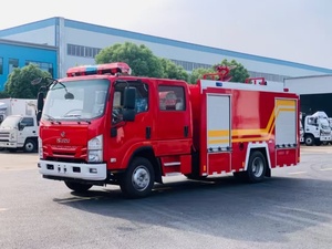 Camión de bomberos con tanque de agua grande, camión de bomberos con combustible diésel y polvo químico seco, camión de bomberos con tanque de agua y tracción 4x4. - Product Image 2