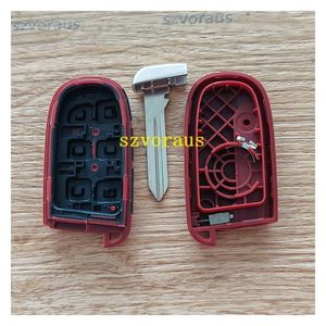 Carcasa de Llave Remota de 5 Botones Roja para Dodge Jeep Chrysler (con Llave de Emergencia), Venta al por Mayor de Fabricantes de <span class=keywords><strong>Llaves</strong></span> de Auto - Product Image 3
