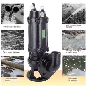 Pompe submersible haute pression pour le transfert d'eaux boueuses et de boues – Pompe efficace pour les tâches subaquatiques difficiles - Product Image 1