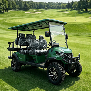 Voiturette de golf électrique personnalisée à 6 places pour le marché du Zimbabwe, idéale pour les safaris en Afrique du Sud - Product Image 1