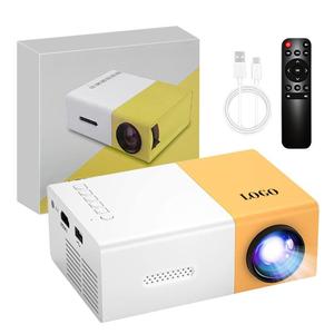 0728 Whatnot Yg300 Space-saving Movie Projector Compact <b>Led</b> Built-in <b>Speaker</b> Palm-sized Home - Product Image 3
