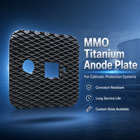 MMO Titanplatten-Anode DSA Ru-Ir für Kathodischen Schutz von Meerespipelines und Tanks, Maßgeschnittene Schweißarbeiten OEM