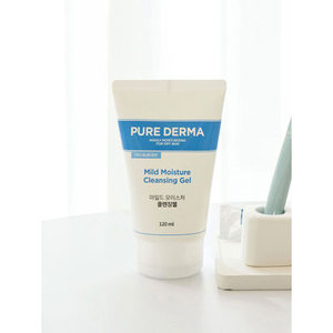 Purederma 120 ml Gel detergente per l'umidità delicata per il prodotto per il lavaggio del viso adatto al corpo - Product Image 1