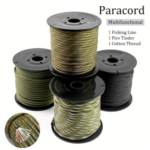 En gros 200 + Couleurs Personnalisé 4mm Paracord Survie Paracord Avec Ligne De Pêche, Fire <span class=keywords><strong>Tinder</strong></span>, Coton <span class=keywords><strong>pour</strong></span> Camping En Plein Air - Product Image 5